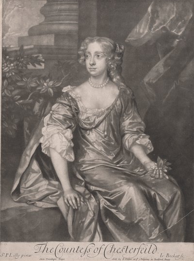 Elizabeth, Gräfin von Chesterfield (1640-1665) von Isaac Beckett