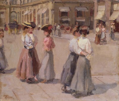 Ein Nachmittagsspaziergang von Isaac Israels