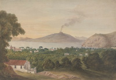 Vesuv über die Bucht von Neapel von Isaac Weld