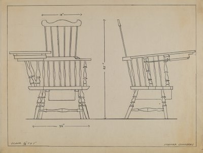 Stuhl von Isadore Goldberg