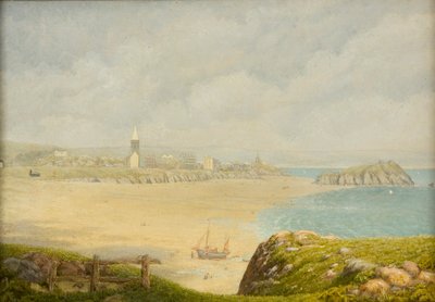 Tenby, der Strand, 1870-1927 von Isambard Owen