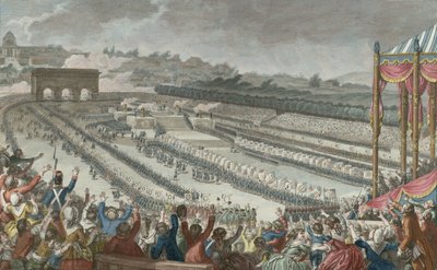 Das Fest der Föderation von Isidore Stanislas Helman