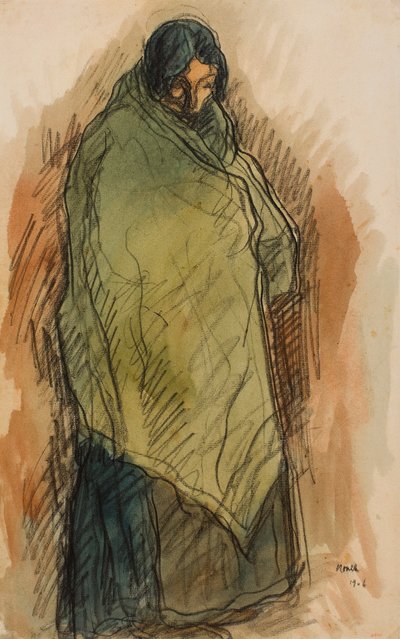Stehender Zigeuner von Isidre Nonell