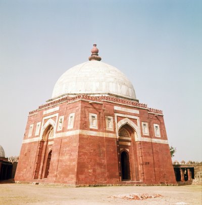 Mausoleum von Ghiyathud-din Tughluq, Tughluqabad, 1321-25 von Islamic School
