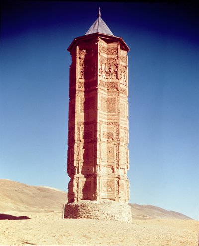 Minarett von Mashud III (1089-1115) von Islamic School