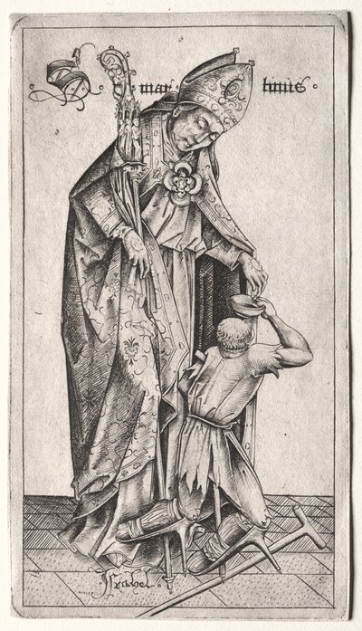 St. Martin von Israhel van Meckenem