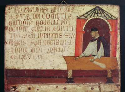 Camerlengo Ranieri Pagliaresi, 1270 von Italian School