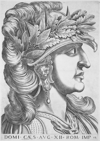 Domitian Caesar (51-96 n. Chr.), 1596 von Italian School