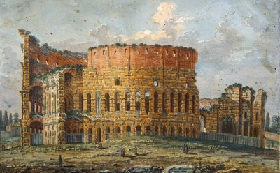 Das Kolosseum von Italian School