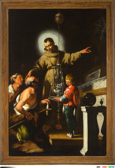 Das Wunder von Didacus von Alcalá, 1625 von Italian School