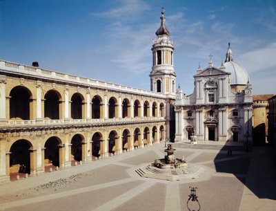 Ansicht der Fassade, erbaut 1570-87 von Italian School