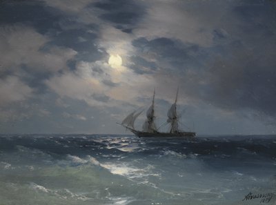 Brigg Merkur von Ivan Konstantinovich Aivazovsky