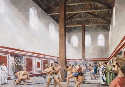 Römische Stätte in Wall, Letocetum von Ivan Lapper