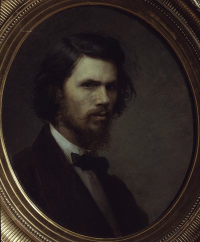 Selbstporträt von Ivan Nikolaevich Kramskoy