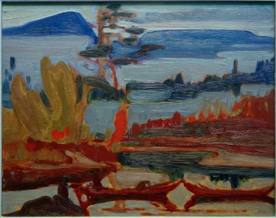 Nebelphantasie, Sand River von J.E.H. MacDonald