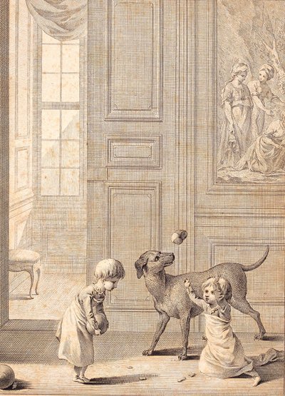 Kronprinz Frederiks Kinderspiele II von J.F. Clemens