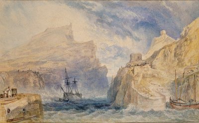 Boscastle, Cornwall, um 1824 von Joseph Mallord William Turner