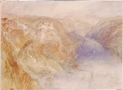 Ehrenbreitstein, 1840-45 von Joseph Mallord William Turner