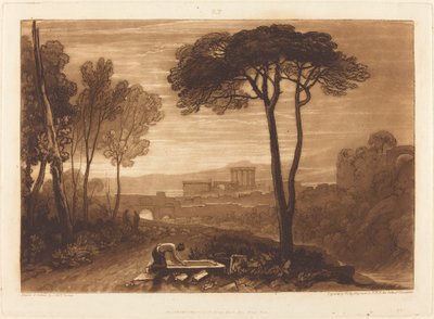 Szene in der Campagna von Joseph Mallord William Turner