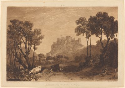 Das Schloss über den Wiesen von Joseph Mallord William Turner