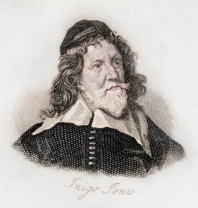 Inigo Jones (Gravur) von J.W. Cook