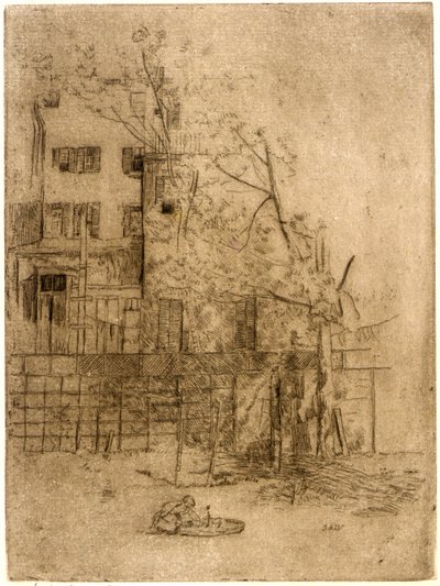 Mein Hinterhof Nr. 1 von J. Alden Weir