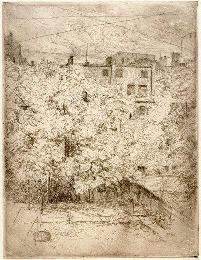 Mein Hinterhof Nr. 2 von J. Alden Weir