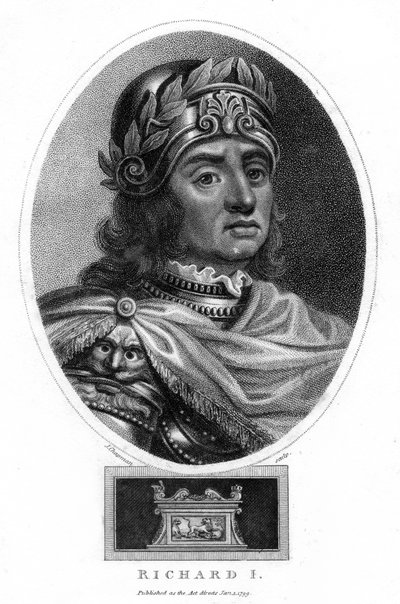 Richard I. König von England, 1799 von J. Chapman