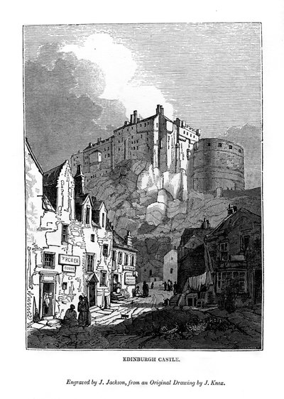 Edinburgh Castle von J. Jackson