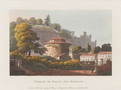 Tempel von Romulus und Remus von J. Merigot
