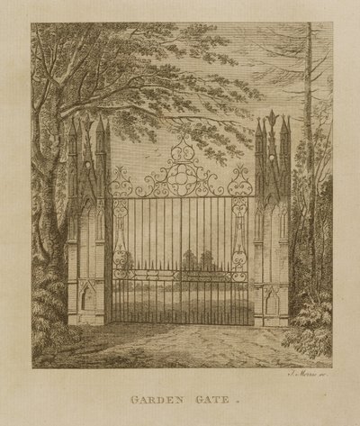 Gartentor in Strawberry Hill von J. Morris