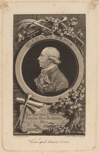 Johann-Michael Denis, 1781 von Jacob Adam