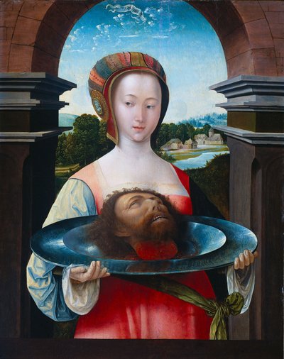 Salomé, 1524 von Jacob Cornelisz van Oostsanen