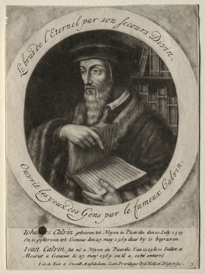 Johannes Calvin von Jacob Gole