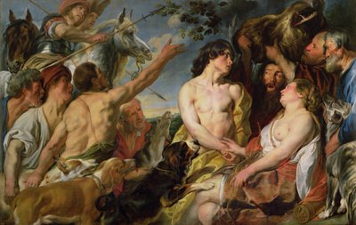 Meleager und Atalanta von Jacob Jordaens