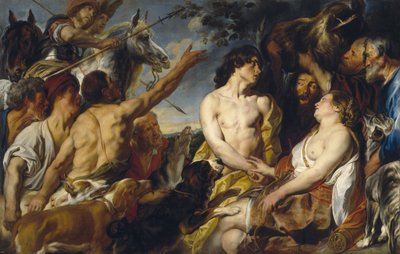 Meleager und Atalanta von Jacob Jordaens