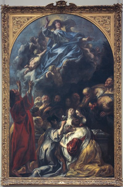 Die Himmelfahrt der Jungfrau von Jacob Jordaens