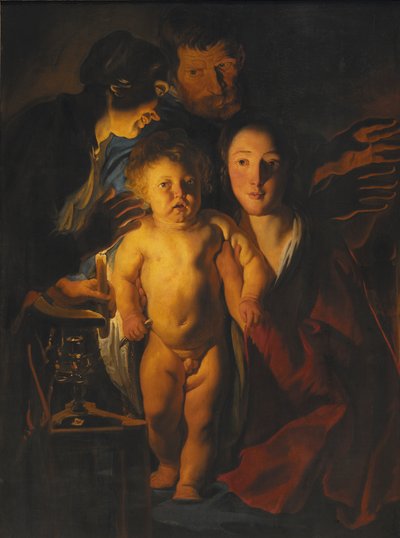 Die Heilige Familie von Jacob Jordaens