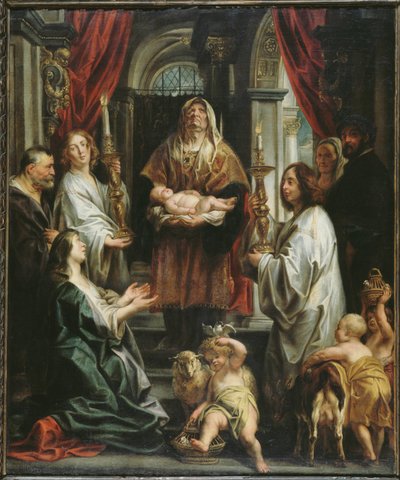 Die Darstellung im Tempel von Jacob Jordaens