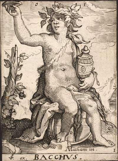 Bacchus von Jacob Matham