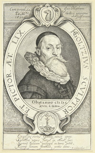 Hendrick Goltzius von Jacob Matham