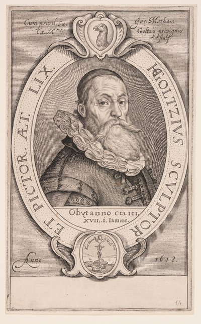 Hendrick Goltzius von Jacob Matham