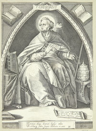 Kirchenväter von Jacob Matham