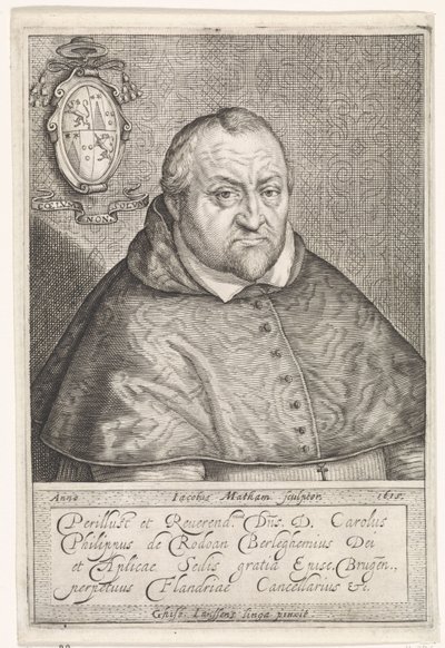 Porträt von Karel Philips de Rodoan von Jacob Matham