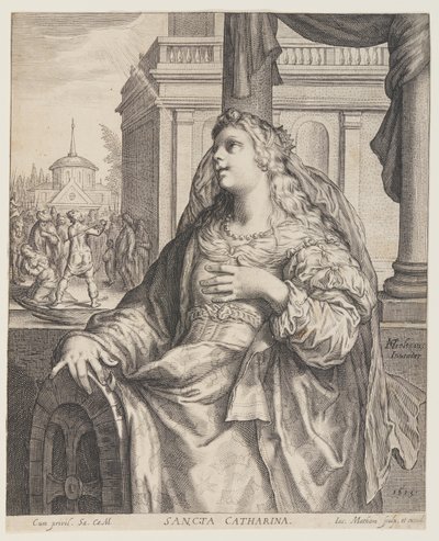 Heilige Katharina von Jacob Matham
