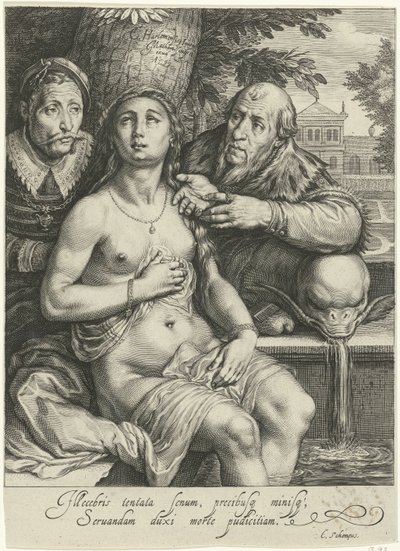Susanna und die Ältesten von Jacob Matham