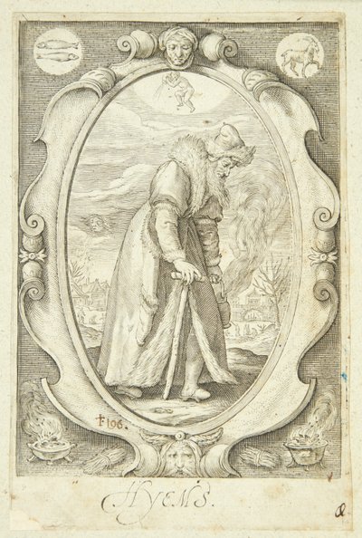 Winter von Jacob Matham
