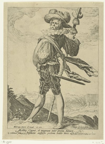 Oberst von Jacob de Gheyn (II)