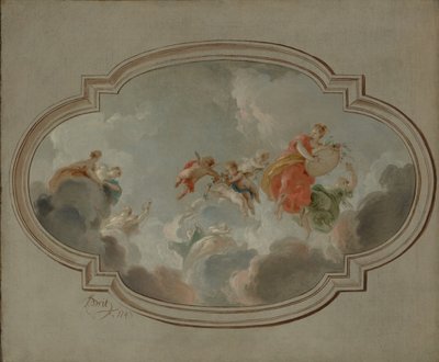 Flora und Zephyr von Jacob de Wit