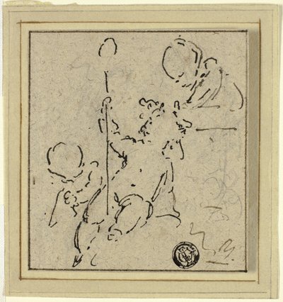 Drei Putti von Jacob de Wit